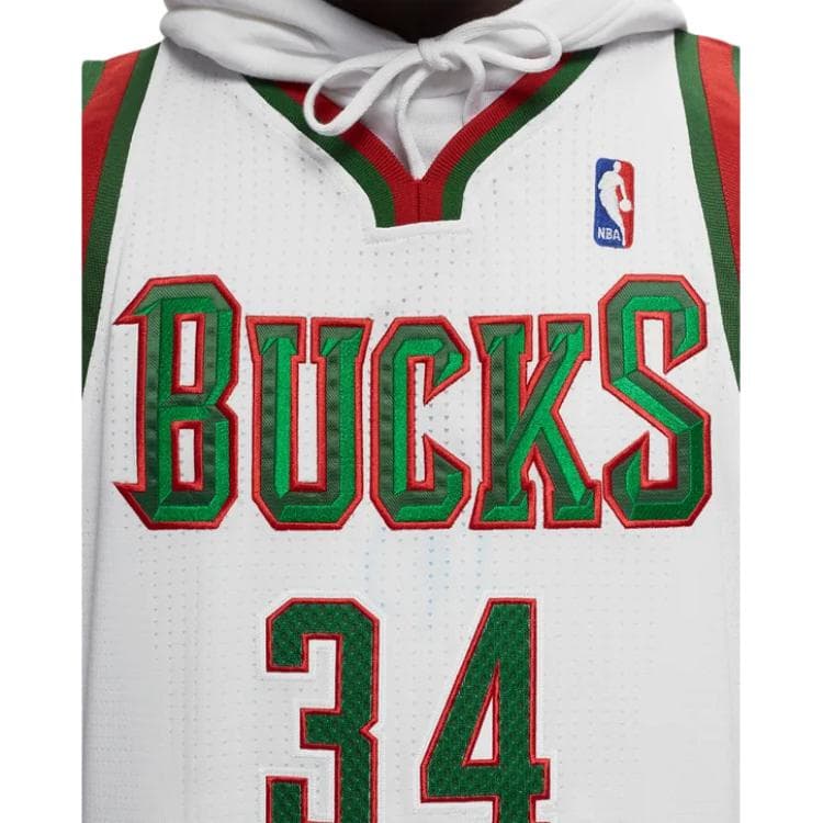 Баскетбольная майка Mitchell & Ness Giannis Antetokounmpo 34 Jersey - изображение 5