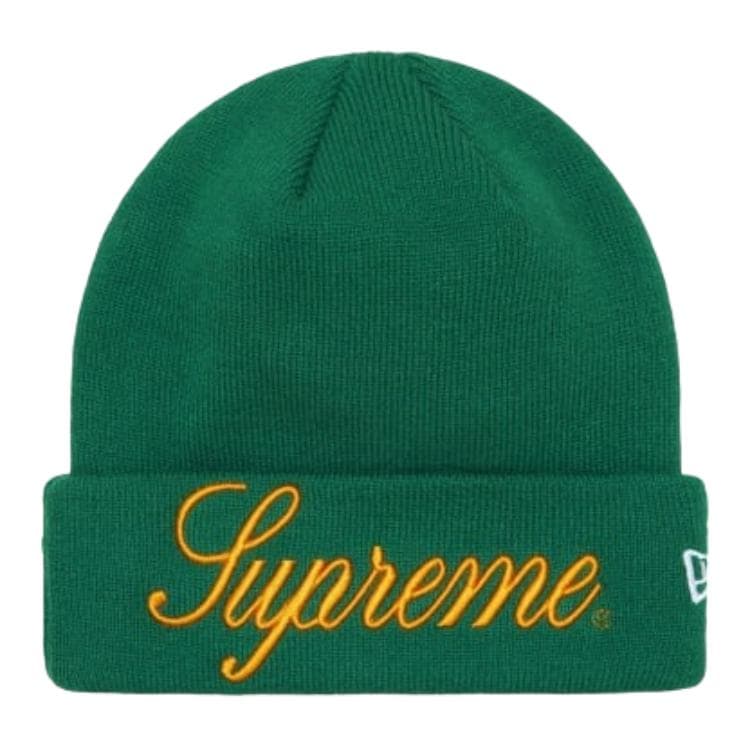 Шапка Supreme X New Era Шапки-бини Унисекс Черный Фиолетовый Синий Бежевый Зеленый Оранжевый Красный - изображение 1