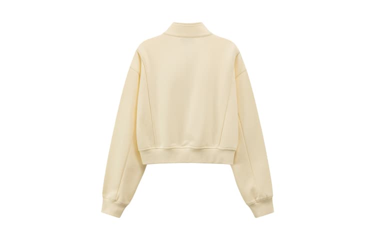 CHUU Cropped Coat Women's White Apricot CHUU Укороченное пальто Женское Белый Абрикос - изображение 2