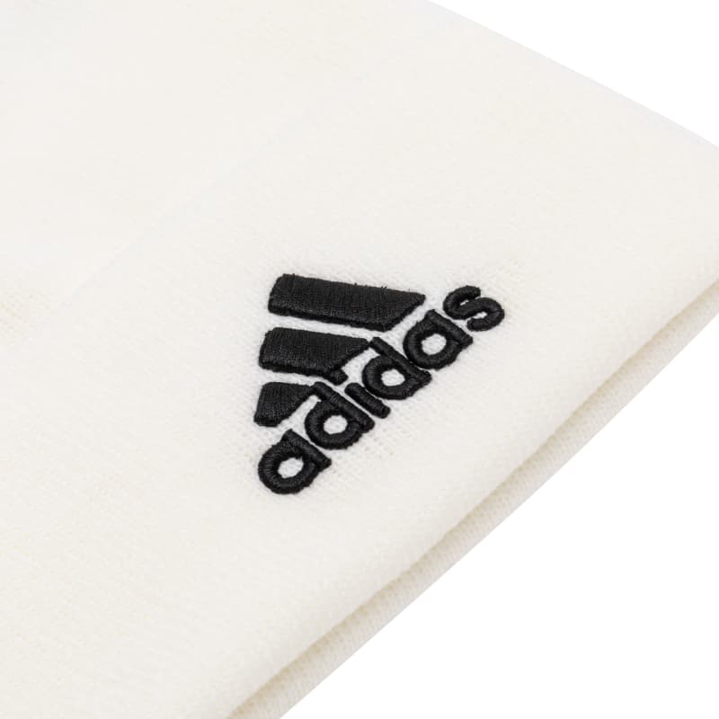 Шапка Adidas Акриловые шапки-бини унисекс экрю - изображение 3