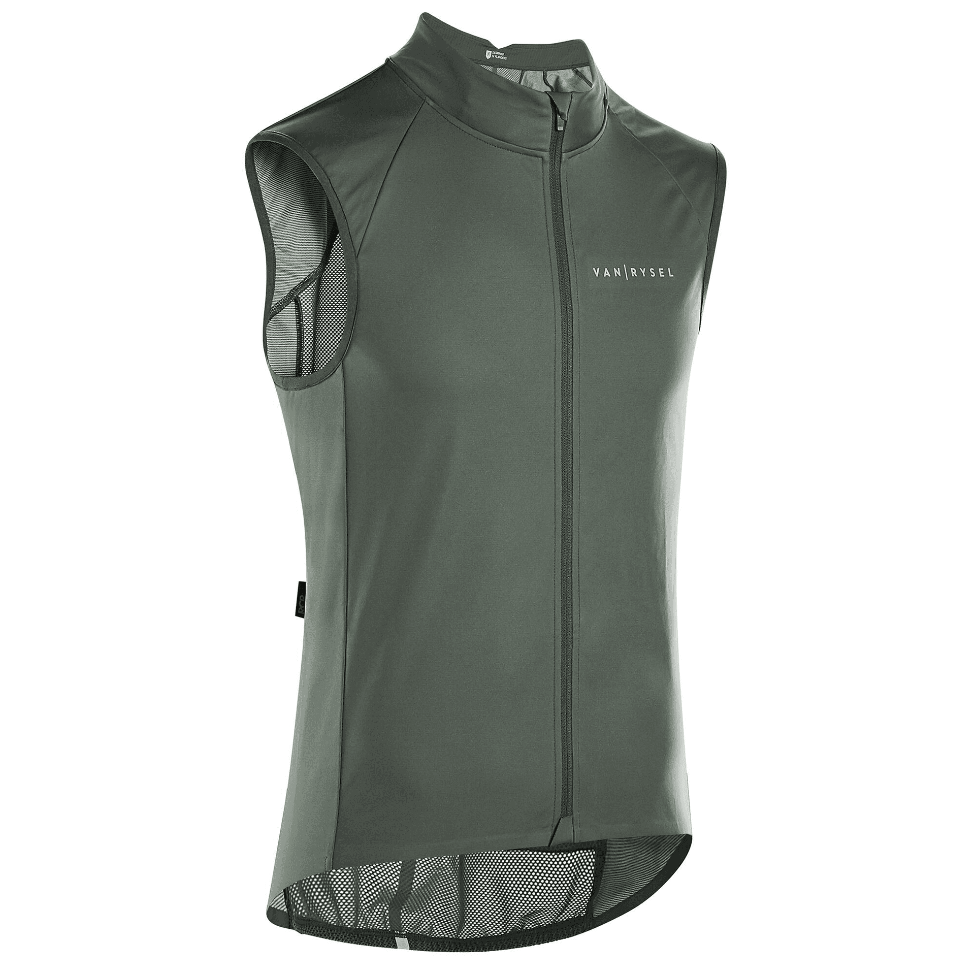 Жилет DECATHLON Gilet Racer Жилет Мужской Хаки Зеленый - изображение 3