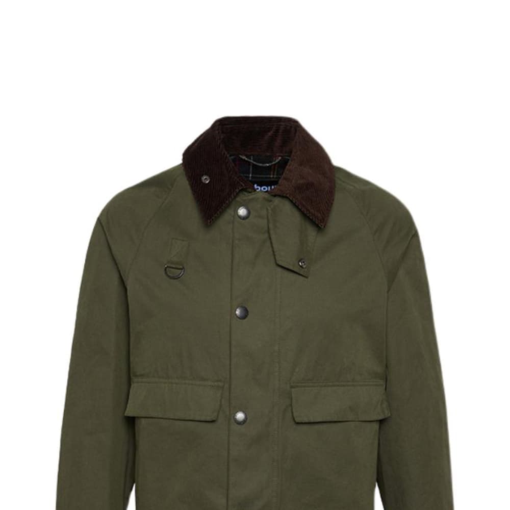 Куртка Barbour FW24 Куртки и Пальто Унисекс Шалфейный Зеленый - изображение 6