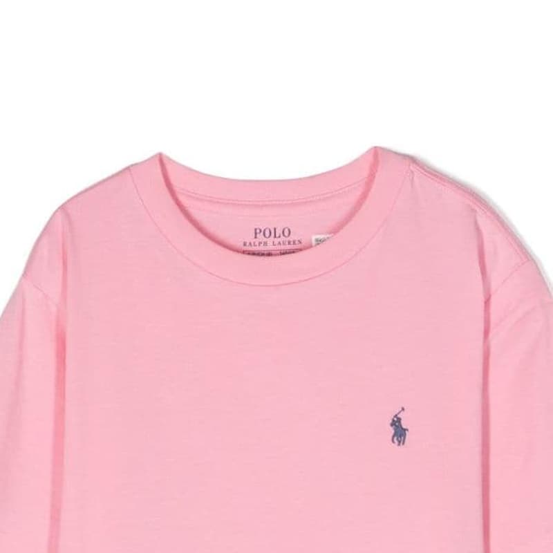 Футболка Polo Ralph Lauren T-рубашка Стандартный размер Розовая Детская - изображение 3
