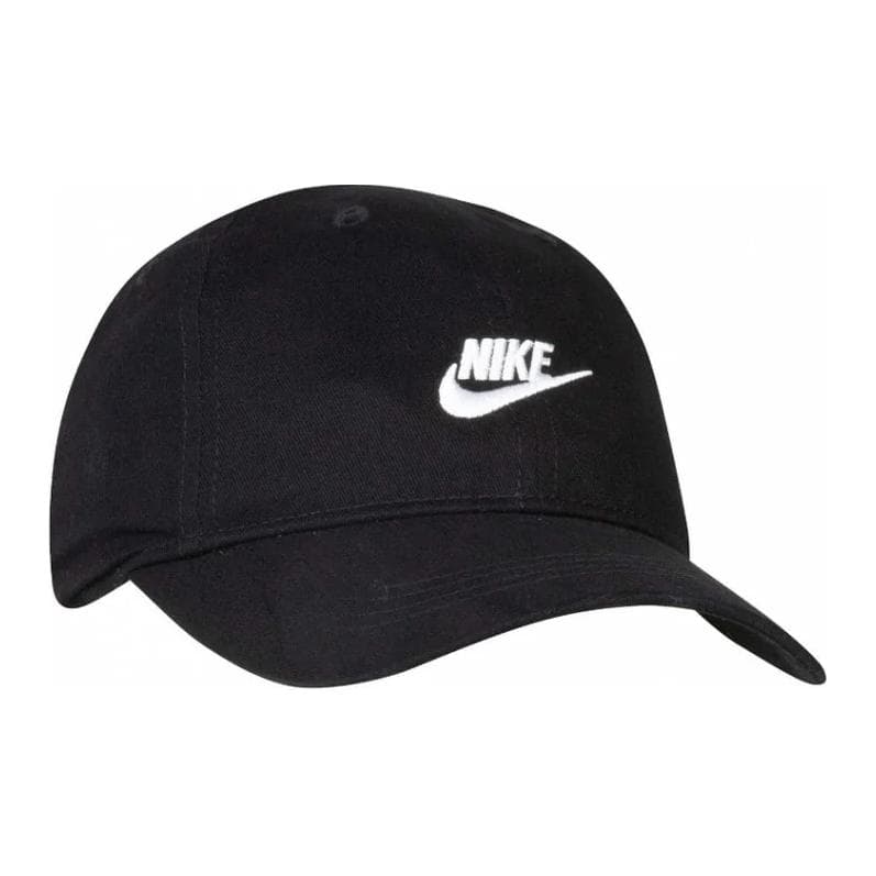 Кепка Nike С принтом имитирующим вышивку хлопковое волокно кепки детские черные - изображение 3