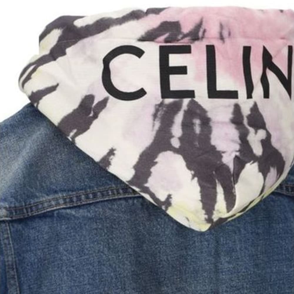 Джинсовая куртка Celine SS23 Logo Denim Jacket - изображение 6