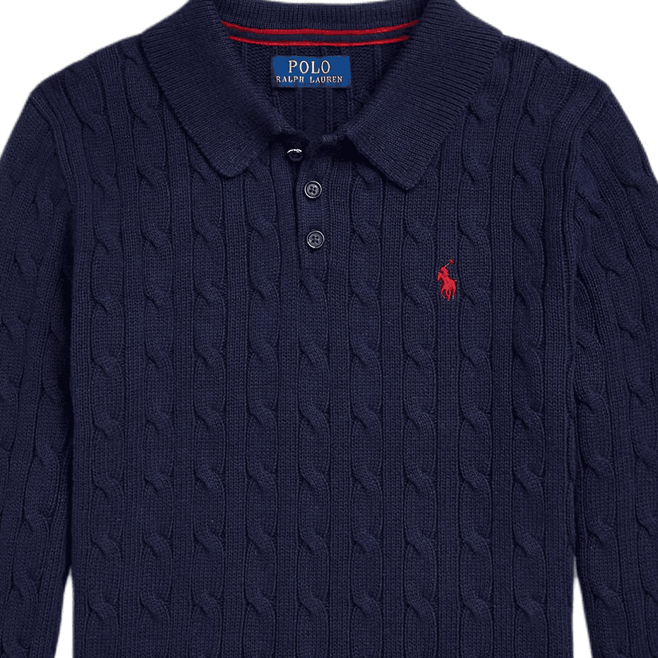 Polo Ralph Lauren Трикотаж FW24 Классическая версия Синий Подростки - изображение 3
