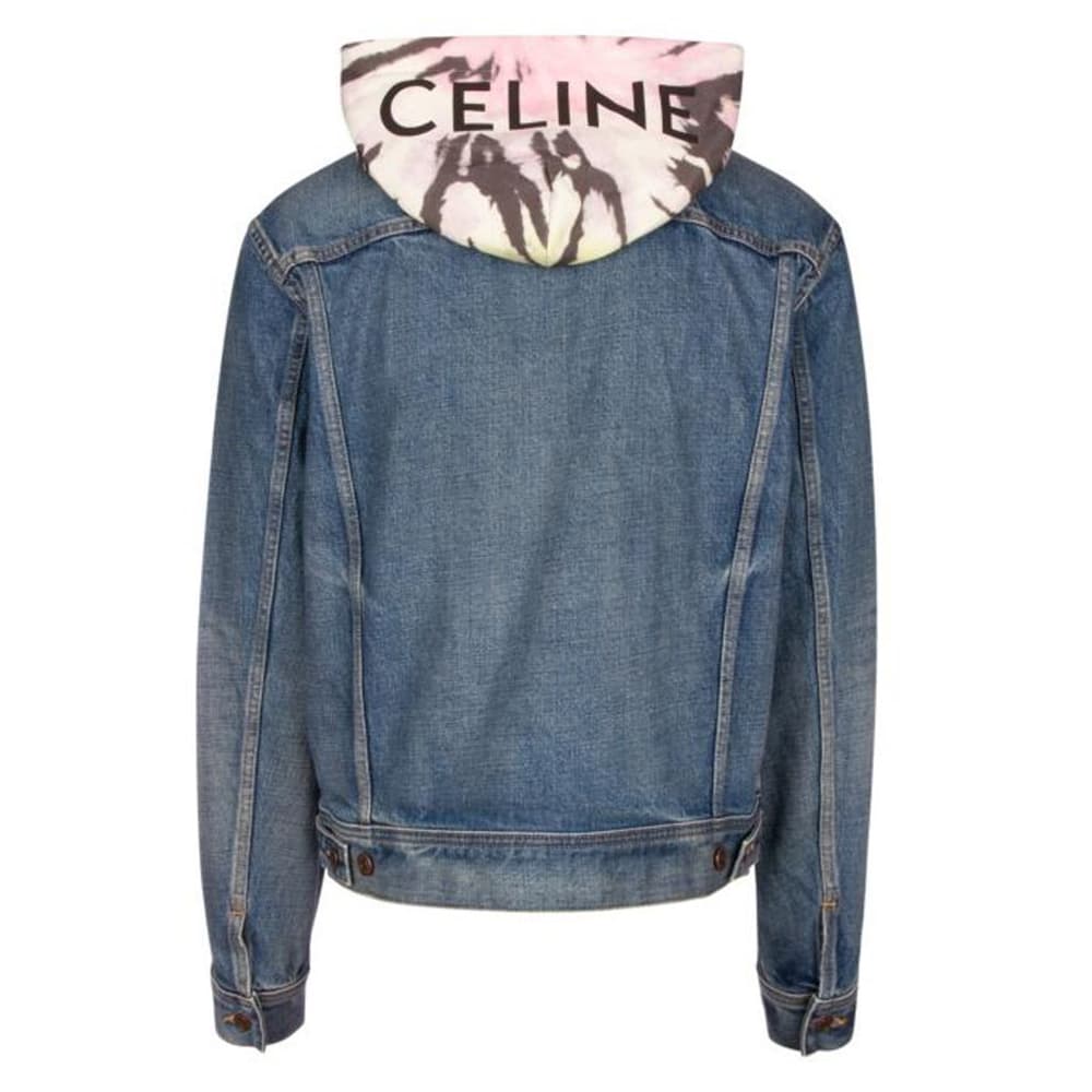 Джинсовая куртка Celine SS23 Logo Denim Jacket - изображение 2