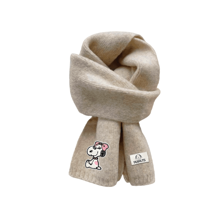 Шарф SNOOPY 81% Включая 95% Включая Полиэстер Трикотаж Шарфы Унисекс - изображение 1