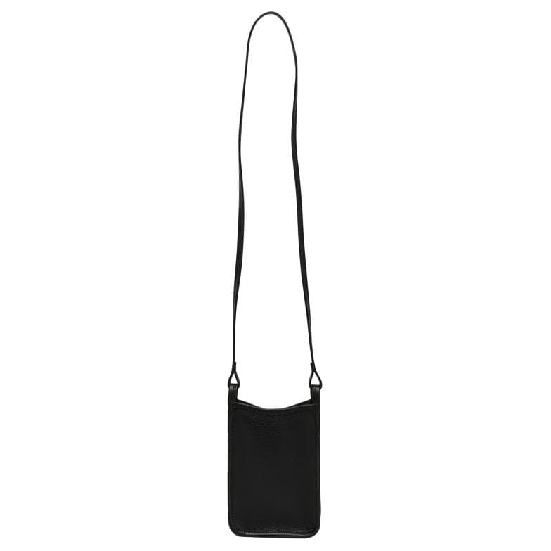 Сумка для телефона Longchamp Le Foulonné Black - изображение 3