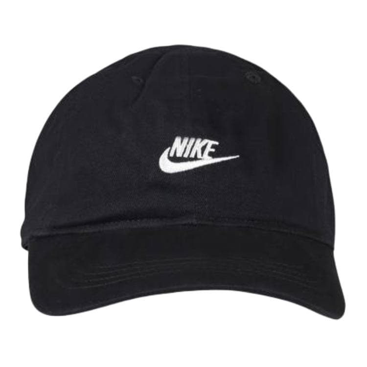 Кепка Nike С принтом имитирующим вышивку хлопковое волокно кепки детские черные - изображение 2