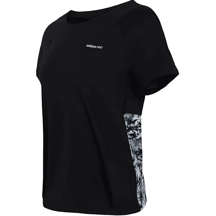 Футболка Adidas Neo T Рубашка Женская Черная - изображение 3