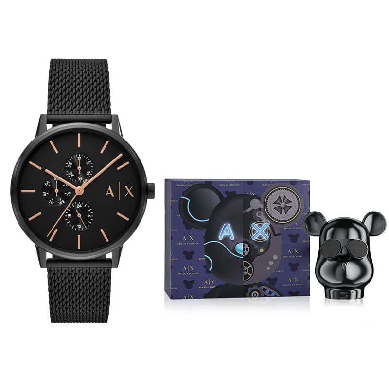Механические часы ARMANI EXCHANGE Кварцевый механизм Мужские часы Darth Vader 42 мм Черные - изображение 6