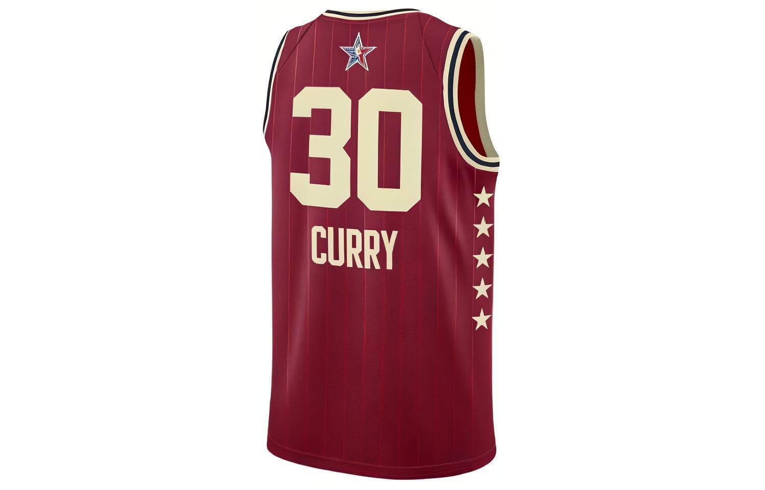Баскетбольная майка Nike Curry 30 All-Star 2024 Jersey - изображение 2