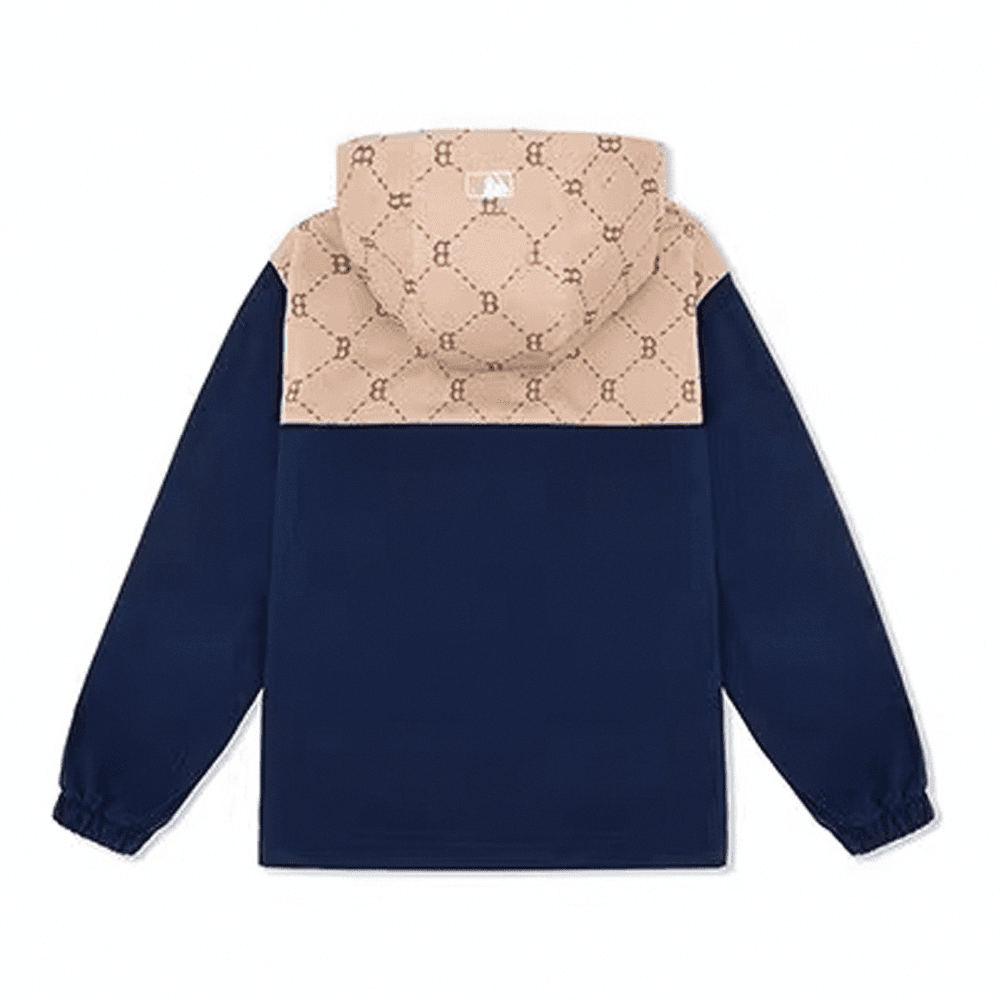 Куртка MLB Boston Red Sox Monogram Collection Куртки Пальто Unisex Light Бежевый - изображение 2