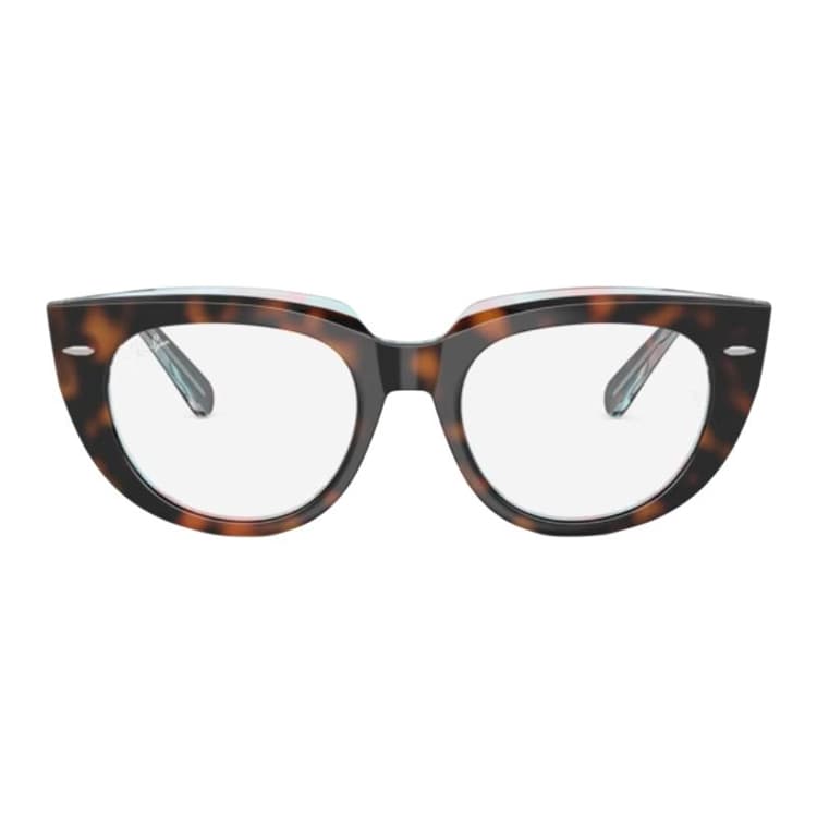 Оправа RayBan Пластиковая оправа Квадратные Оправы для очков Женские Многоцветные - изображение 5