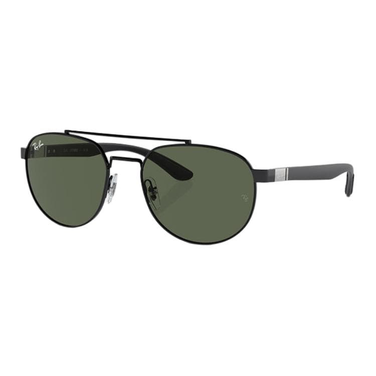 Солнцезащитные очки RayBan Металлические Aviators Солнцезащитные очки Унисекс Черные - изображение 1