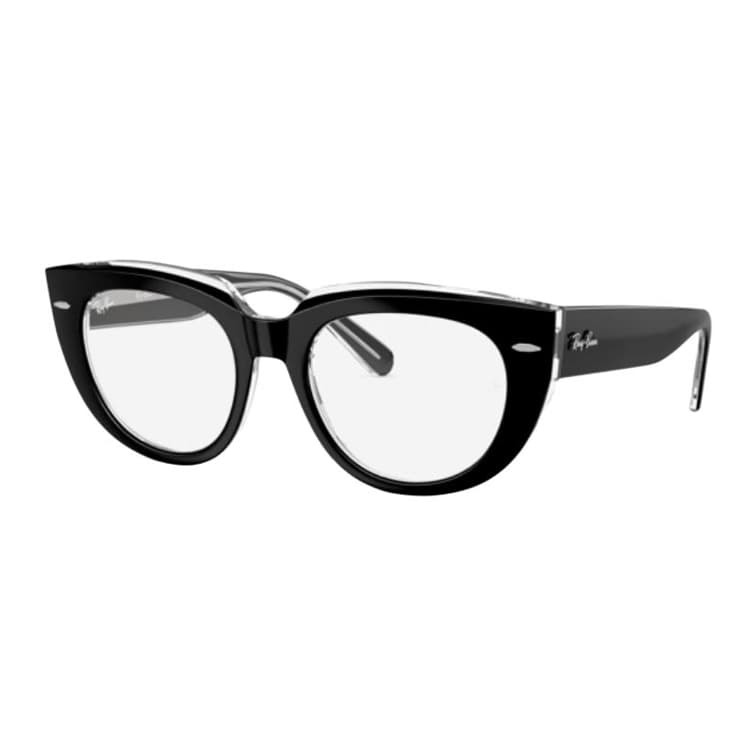 Оправа RayBan Пластиковая оправа Квадратные Оправы для очков Женские Многоцветные - изображение 1