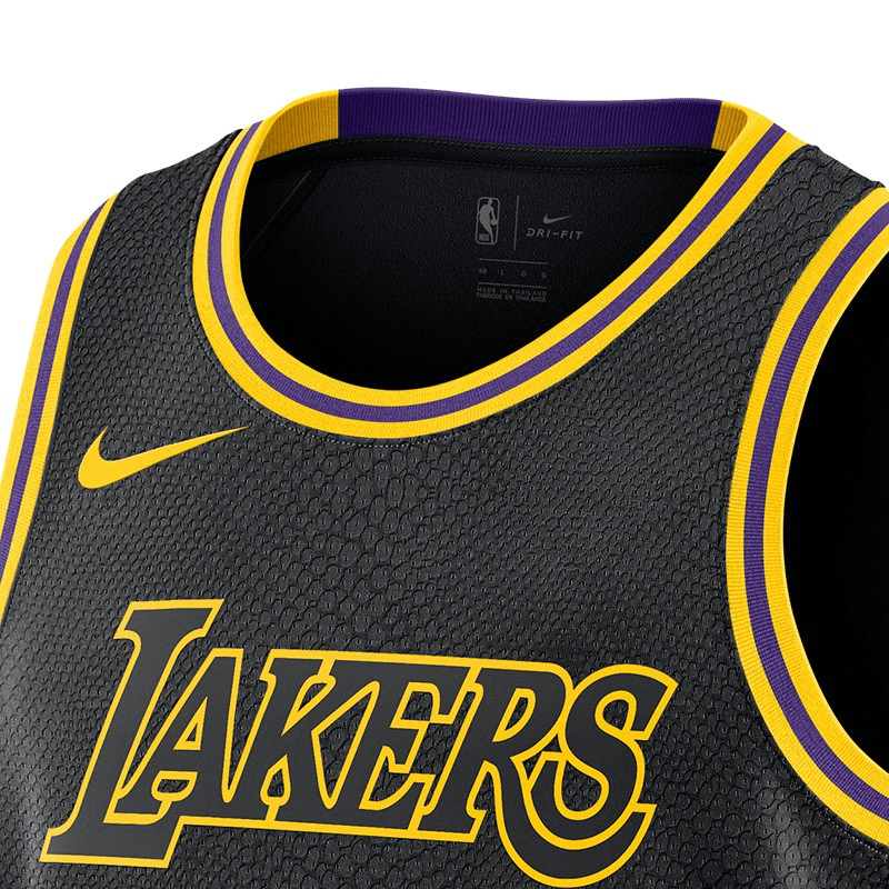Баскетбольная майка Nike NBA Los Angeles Lakers City Edition Mamba Week Jersey - изображение 3