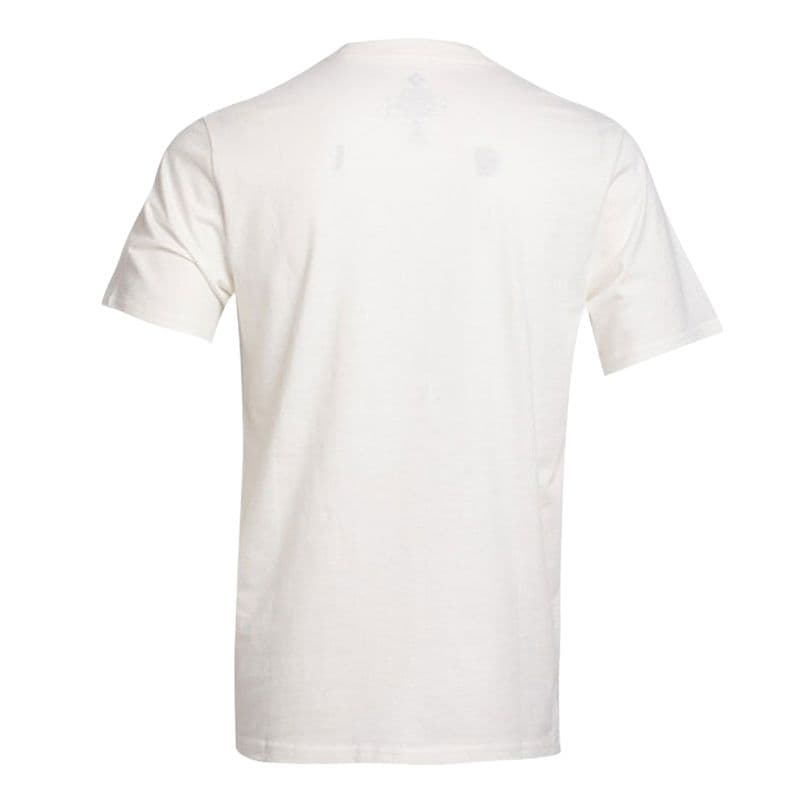 Футболка Converse LIFES SHORT STACK Tops Круглый вырез Пуловер Удобный мужской футболка Белый - изображение 2