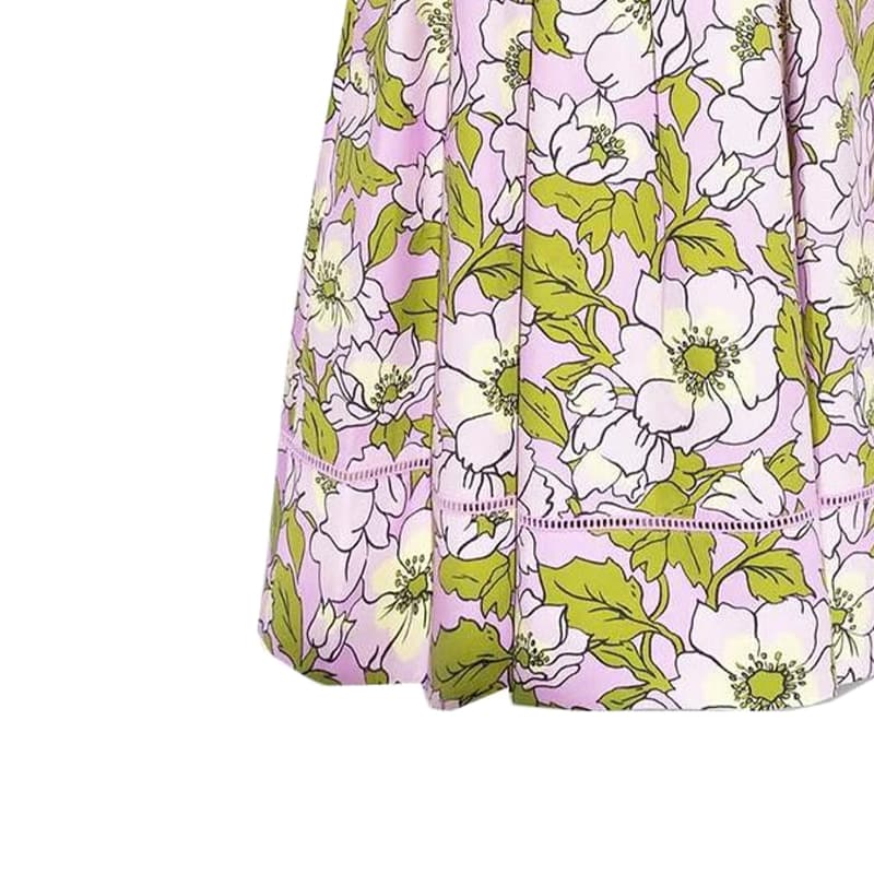 Tory Burch SS23 Без рукавов Платье Женское Светло-фиолетовое - изображение 3
