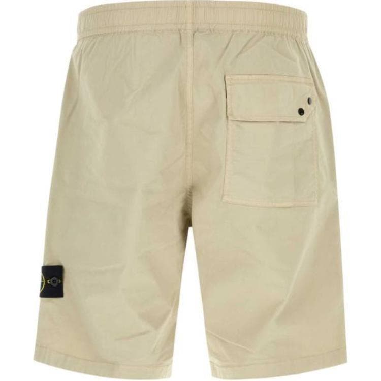 Шорты Stone Island Повседневные шорты Мужские Бежевые - изображение 2