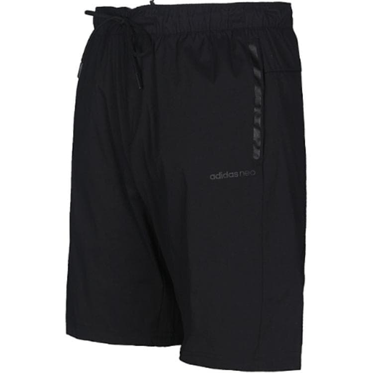 Шорты Adidas Neo Повседневные шорты Мужские Черные - изображение 3