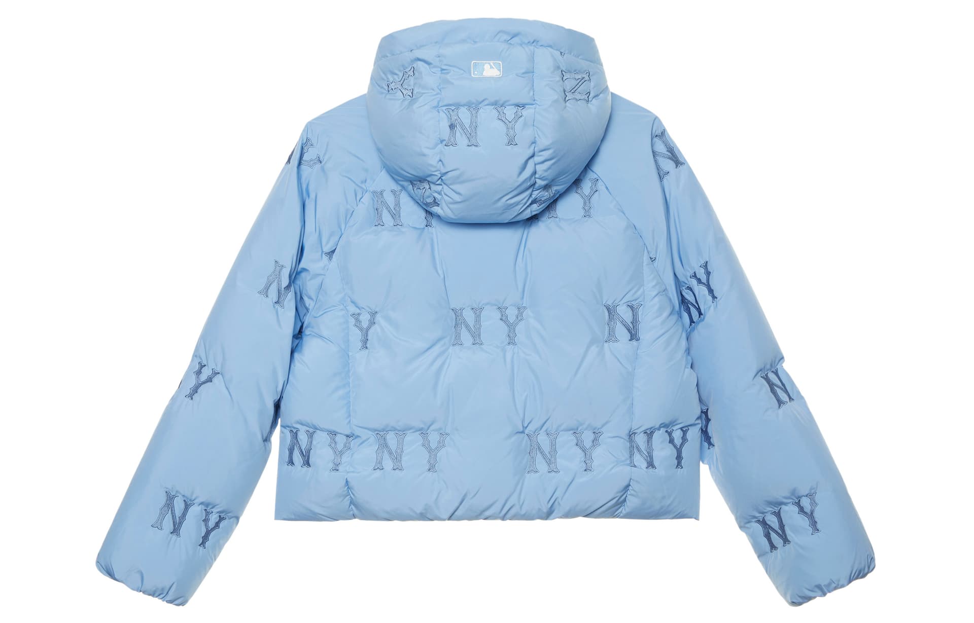 Пуховик MLB MONOGRAM FW24 Пуховик Женский Небесный Далёкий - изображение 2