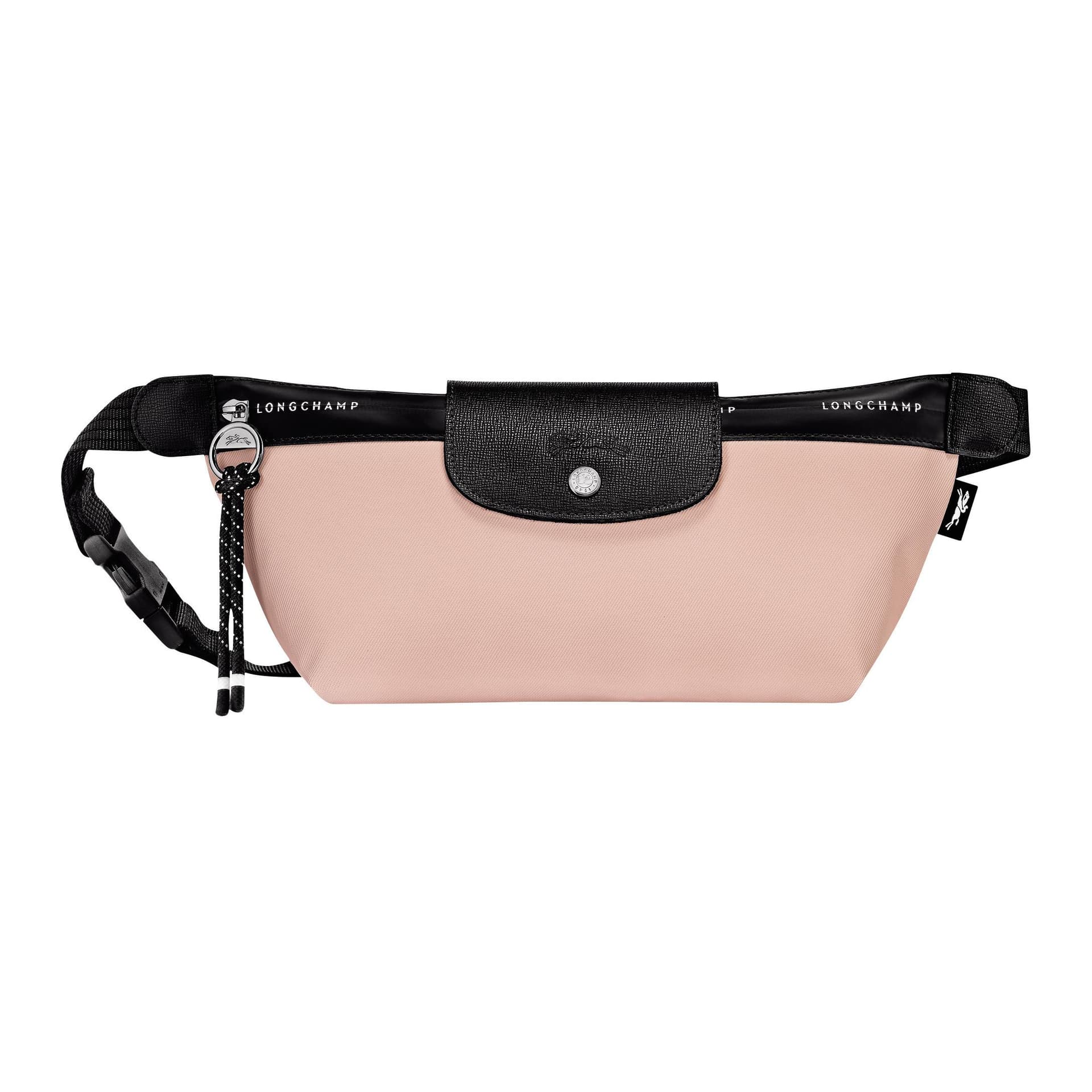 Поясная сумка LONGCHAMP Переработанный полиамид холст одно плечо поясная сумка (бандана) средний размер женский телесный - изображение 1