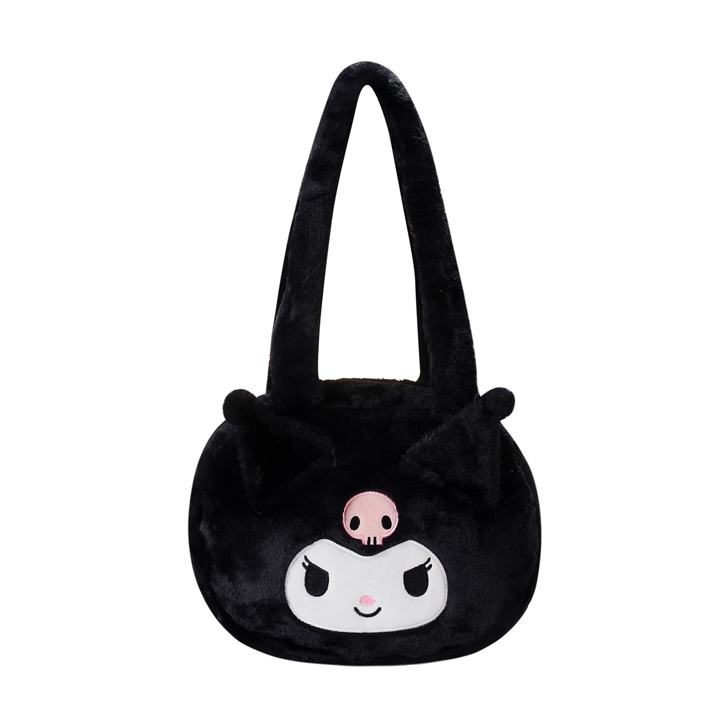 Мини-сумка Sanrio Kurumi Полиэстеровая Сумка через плечо Стандартная Женская Черная - изображение 1