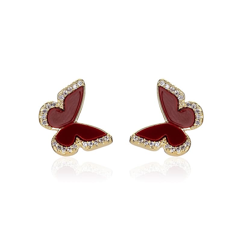 Серьги Серьги-гвоздики QLADY Серебряные игла S925 пробы женские - изображение 1