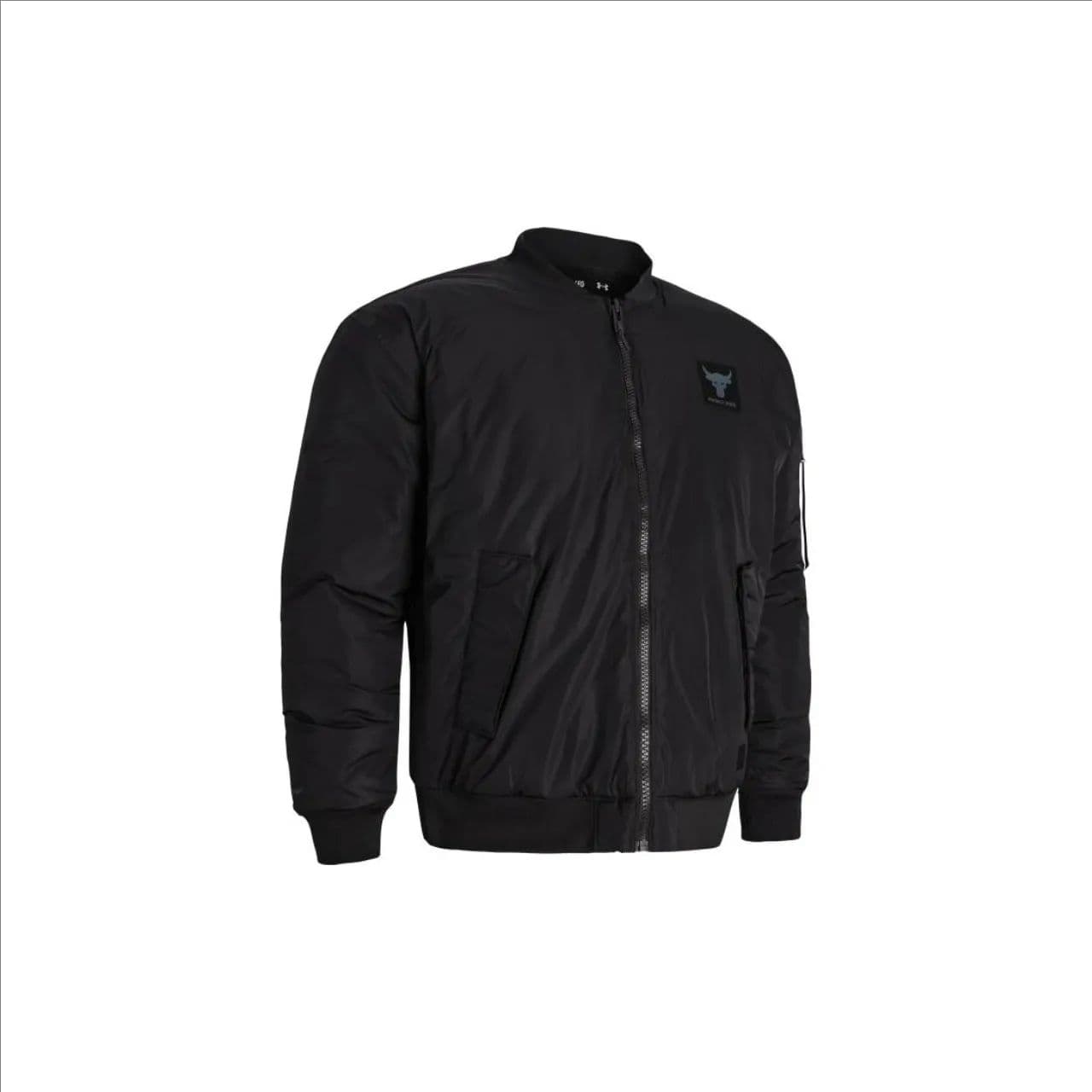Куртка Under Armour Project Rock Куртки и Пальто Мужские Черные с Ожерельем - изображение 1