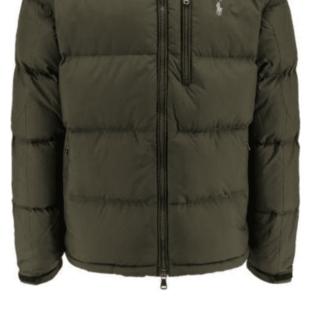 Зимняя куртка пуховик Polo Ralph Lauren Пуховая куртка Мужской Зелёный - изображение 4