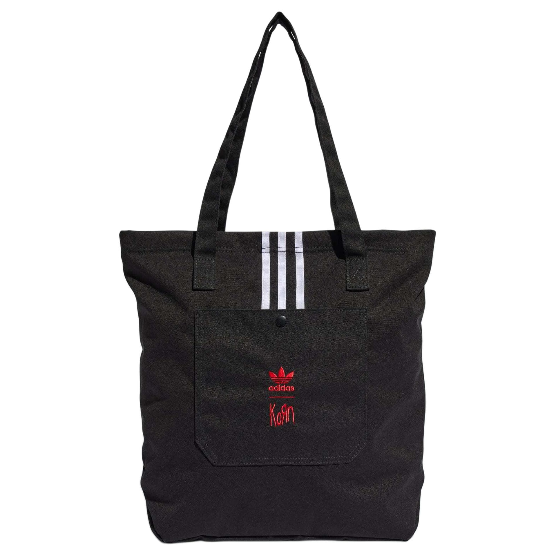 Мини-сумка Adidas Originals Adidas Полиэстеровая ткань Сумка через плечо Стандартная Мужская Черная - изображение 1