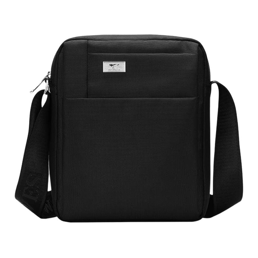 Мини-сумка SEPTWOLVES Oxford Crossbody Bag Сумка через плечо Большая мужская черная - изображение 1
