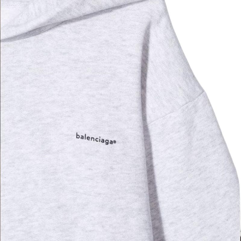 Balenciaga Kids Hoodie Grey - изображение 3