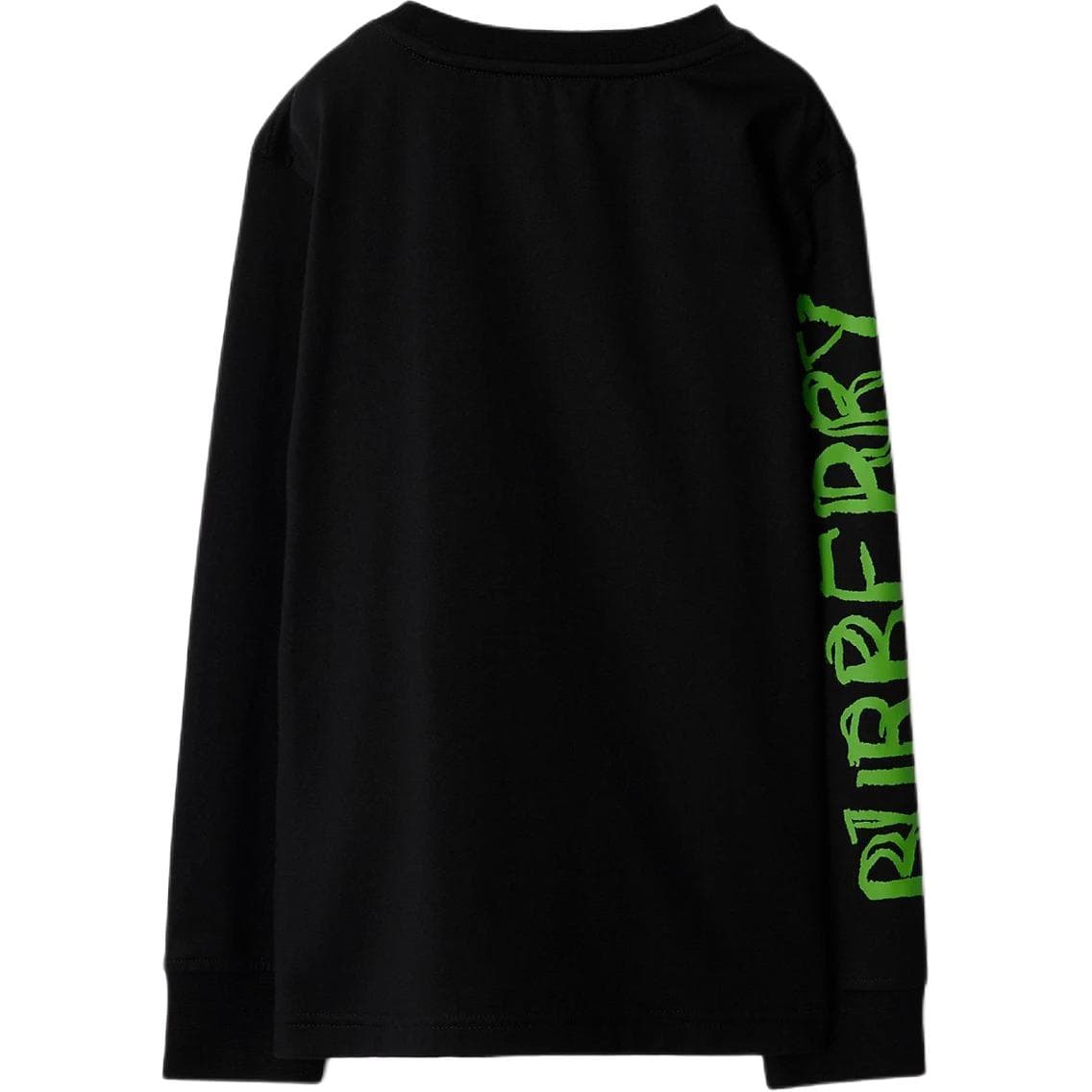 Кофта Burberry Kids Cartoon Print Crewneck Long Sleeve T-Shirt Black - изображение 2