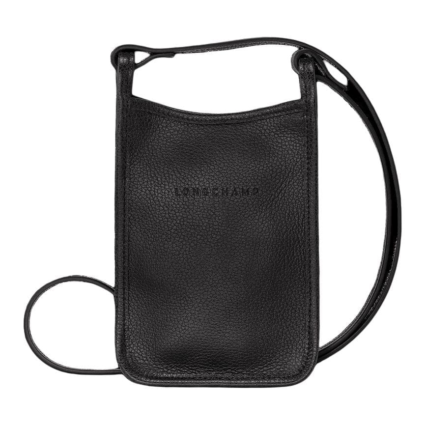 Сумка для телефона Longchamp Le Foulonné Black - изображение 2