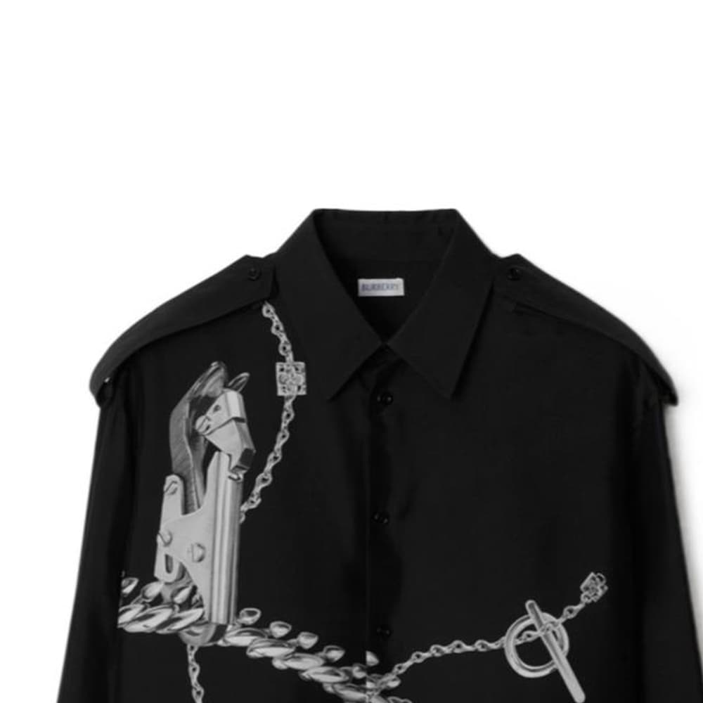 Рубашка Burberry SS24 - изображение 6