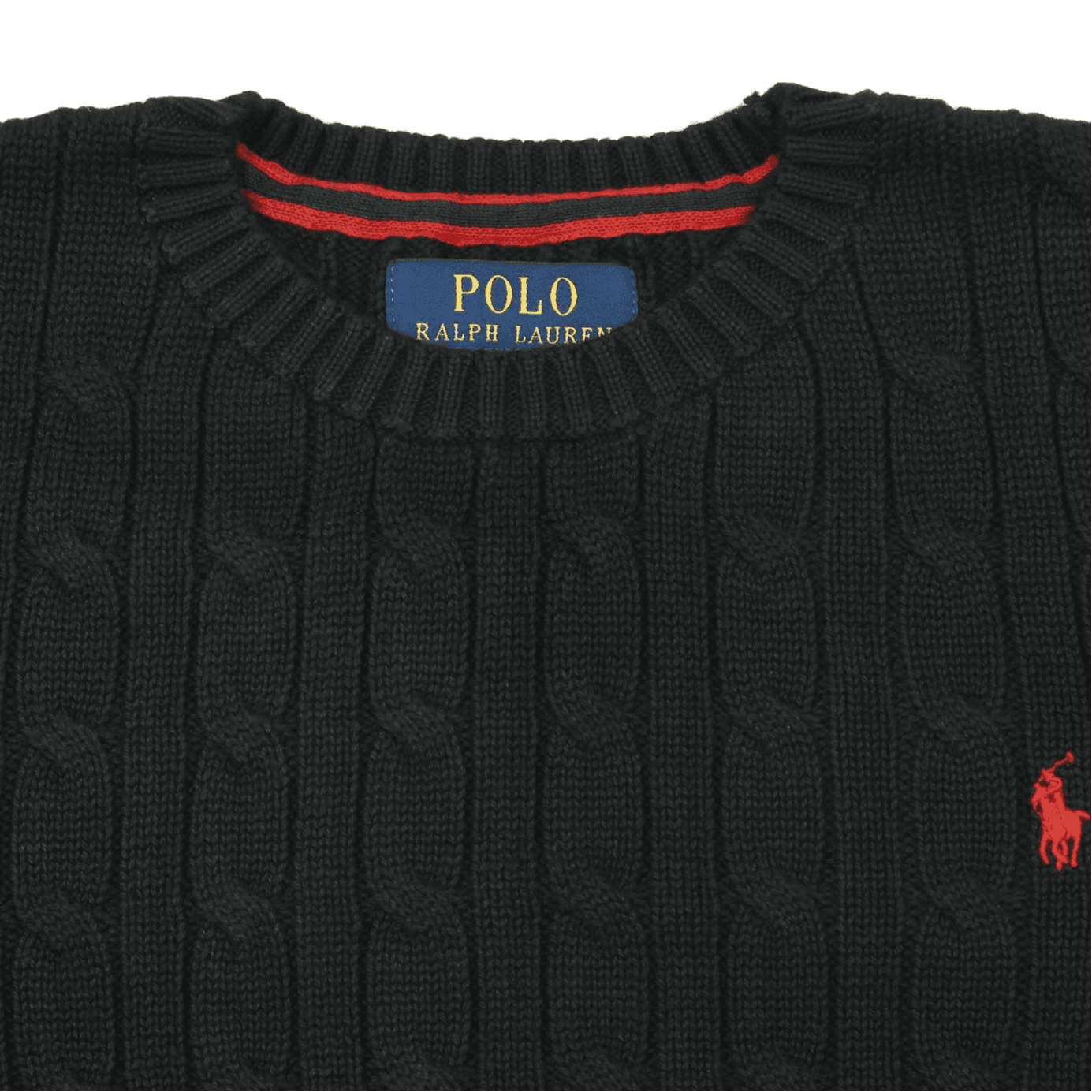 Polo Ralph Lauren Свитер Стандартный черный Подростки - изображение 3