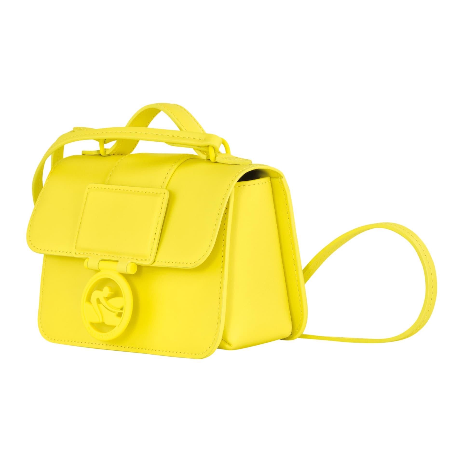 Сумка LONGCHAMP Box-Trot 17 Yellow - изображение 4