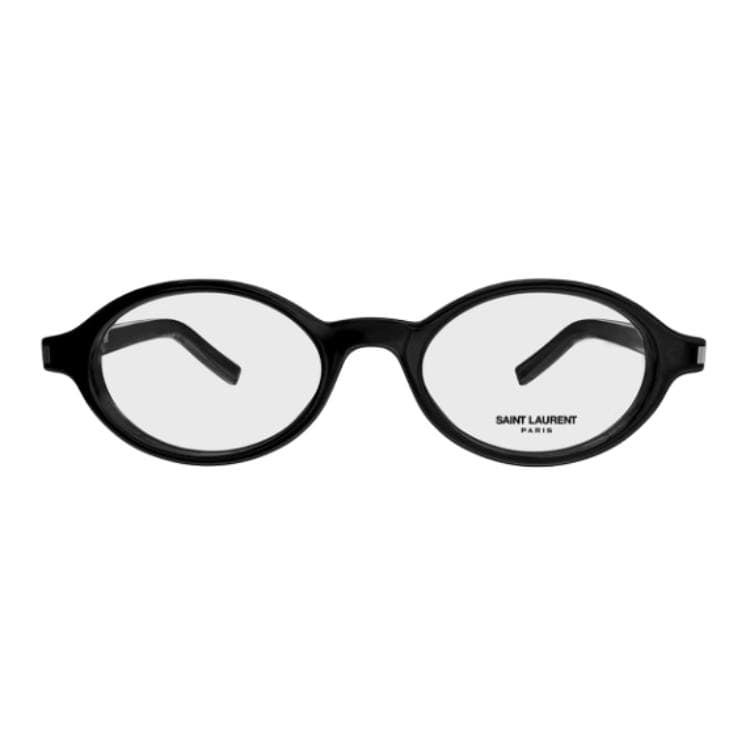 Оправа SAINT LAURENT Оправа для очков Oval Женская Черная - изображение 2