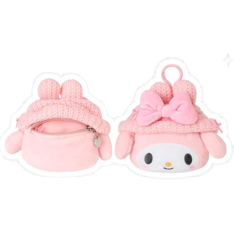 Портмоне Sanrio My Melody Маленькая подвесная сумка Полиэстер Кошелек Унисекс Парный - изображение 3