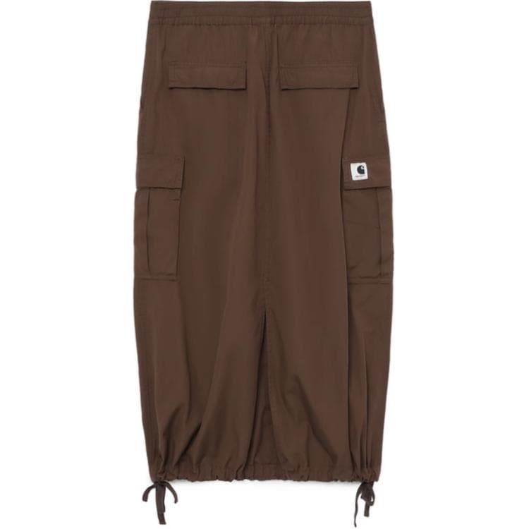 Юбка Carhartt WIP FW24 Повседневный Длинный Юбка Женские Кофе - изображение 2