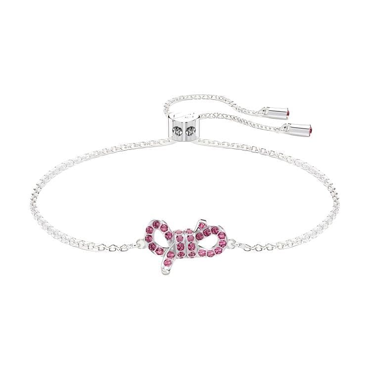 Браслет Swarovski Lifelong Bow Браслеты Унисекс Розовый - изображение 2