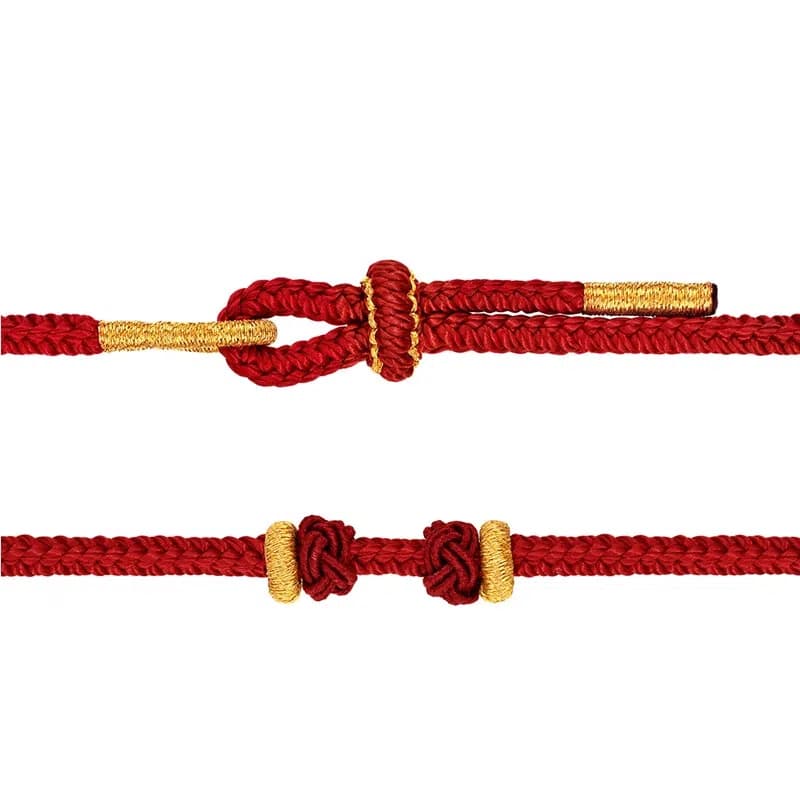CHOW TAI FOOK Браслет Шнурки Унисекс - изображение 3