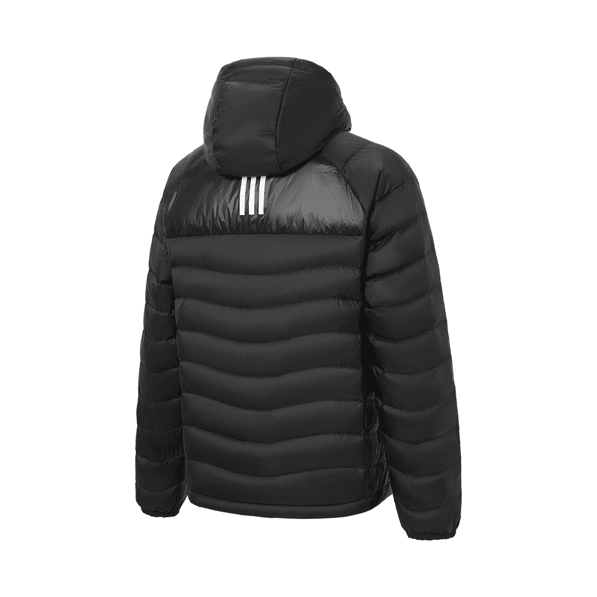 Зимняя куртка Adidas Пуховик Унисекс Черный - изображение 2