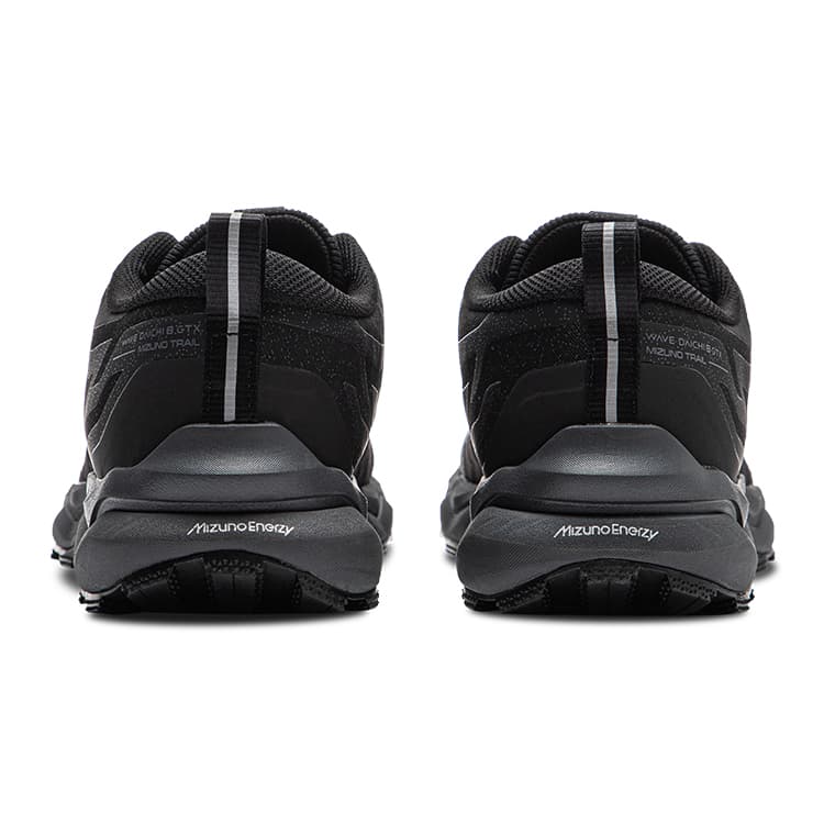 Кроссовки для бега Mizuno Wave Daichi 8 Амортизация Устойчивость к истиранию Поддержка низ Низкий топ Беговые кроссовки Мужские Черный Серый - изображение 4