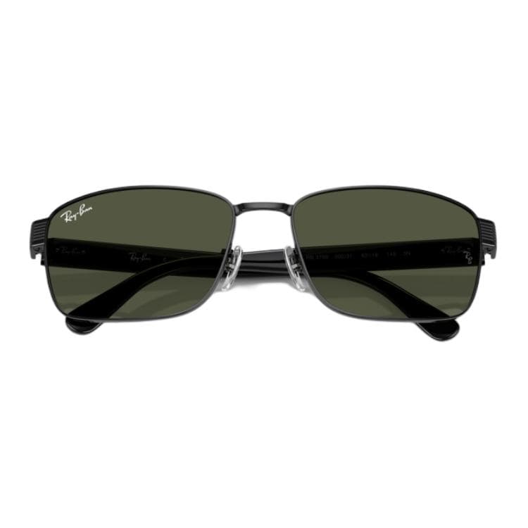 Солнцезащитные очки RayBan Металлические Квадратные Солнцезащитные Очки Унисекс - изображение 3
