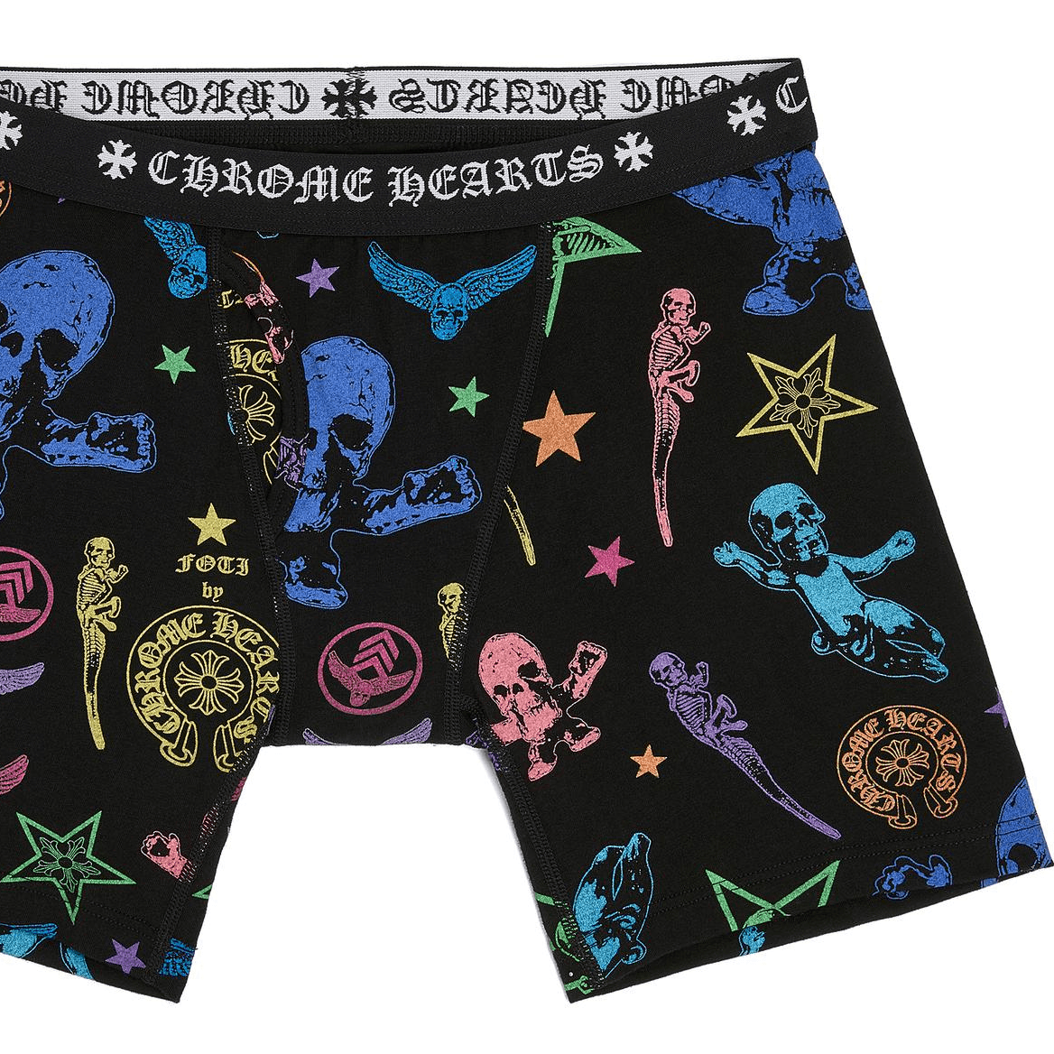 Трусы Chrome Hearts FW24 Трусы Мужской 1 шт Черный - изображение 3