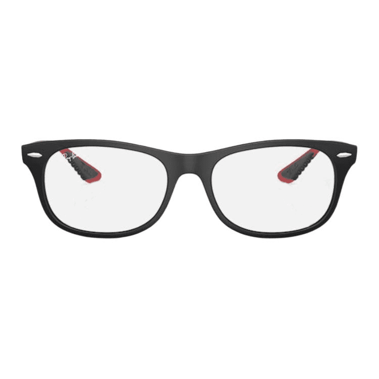 Оправа RayBan Металлические оправы для очков PEEK овальной формы унисекс черный - изображение 3
